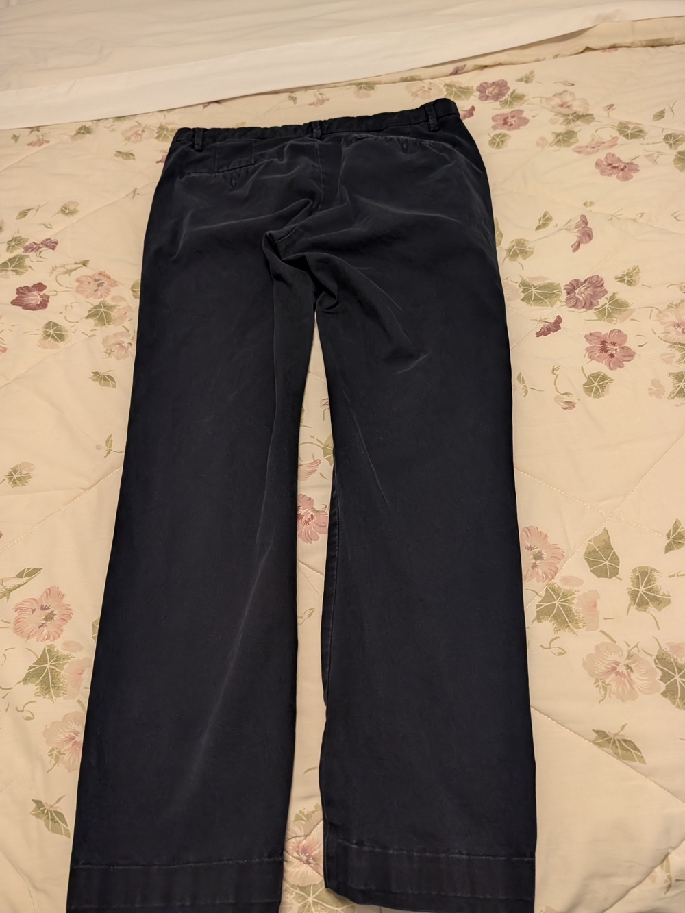 Men's Classic Navy Dress Pants.